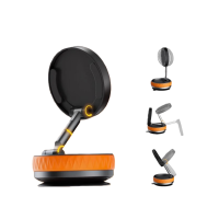 领臣 LC-K10B-3 手机座 真空磁吸支架-爱马仕橙