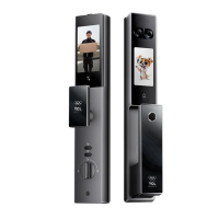 TCL 智能门锁 K11 Pro 双屏AI智能锁人脸识别AI内外双摄全景猫眼指纹密码