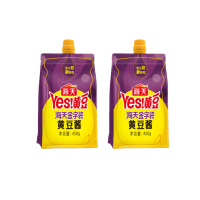 海天 黄豆酱 金字装黄豆酱450g×2袋 炒菜拌面豆瓣酱下饭酱调料调味品