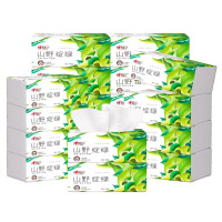 心相印 抽纸 DT43090 向野而生90抽四层塑装面巾纸(无香)M码*20包