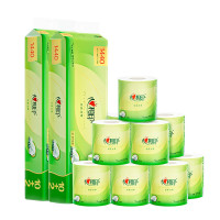 心相印 有芯卷纸 2BT1712 茶语丝享120克12粒装四层卷筒卫生纸