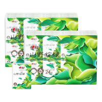 心相印 手帕纸 2C4324 向野而生24包装四层手帕纸*2条