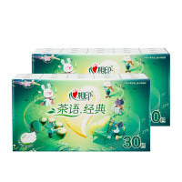 心相印 手帕纸 2CY1730 茶语经典30包装四层印花手帕纸*2条