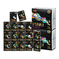 心相印 手帕纸 2PC320 品诺IP款18包四层手帕纸*2条组套