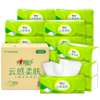 心相印 DT9090(电商箱装) 抽纸 茶语精选90抽20包三层塑装面巾纸(M码)