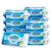 心相印 湿巾 XCB080 洁肤祛油系列80片装湿巾25-1版*12包