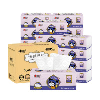 心相印 抽纸 DT18100云感×酷洛米100抽三层塑装面巾纸*20包