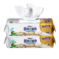 心相印 2XJB040(包装)心相印厨房清洁系列40片装湿巾25-1版2包组套