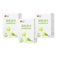 心相印 3XCM001(盒装) 湿巾 卸妆湿巾(绿茶香)3盒组套