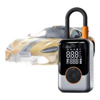 领臣 LCCQB-EG-221 充气泵 载充气泵汽车打气泵 12v便携式电动充气泵 预设胎压数显 自动充停