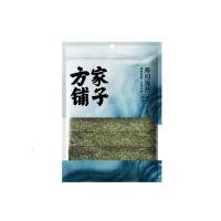 方家铺子 寿司海苔56克/袋装 细密柔韧 大片不碎 控温烘烤 脆韧有嚼劲 质地紧密有韧性 自带封口 取用方便
