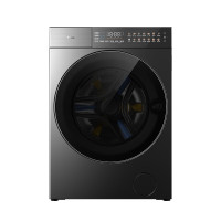 TCL G100P9-HDIS 10KG免污P9超级筒洗烘一体洗衣机 护衣内筒 均匀洁净 水氧除菌护色