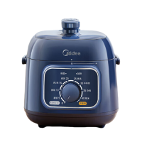 美的(Midea) MY-E211 电压力锅 1.8L 迷你高压锅 家用电锅旋钮快煮开学宿舍开盖火锅易清洁煮饭煮粥