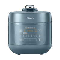 美的(Midea) MY-C6147 电压力锅 6L 大容量 0涂层电压力锅智能家用 一锅双胆多功能饭煲 8分钟快手菜