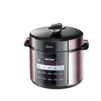 美的(Midea) MY-50X3-301 电压力锅 5L 大容量电锅 预约多功能开盖煮 不粘锅高压锅双胆