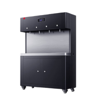 德玛仕 SRZ-45/SRZ-4L-L3 商用净水器 黑色 两开一温一净 五级RO 220V [XG01]