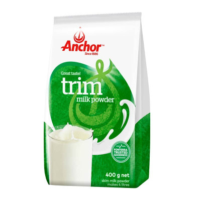 安佳新西兰进口安佳脱脂奶粉400克*2袋
