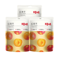 百草味 红杏干 100g/袋*3 蜜饯果干特产办公室零食休闲食品果脯零嘴小吃