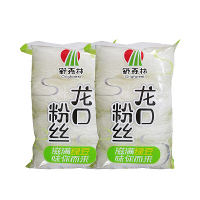 野森林 绿豆龙口粉丝320g/袋*2