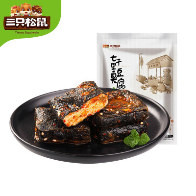 三只松鼠 七千臭豆腐120g*3袋