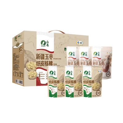 中粮山萃 枣核桃礼盒 768g/盒