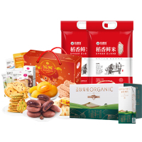 裕道府 大米零食牛奶组合(200ml*12+10kg+826g)