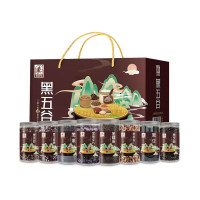 塞翁福 黑五谷 杂粮组合2400g/盒 八种黑色杂粮 黑燕麦片黑糯米黑小麦仁