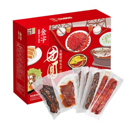 金字 香肠火腿片江南腊味浙江特产团圆家宴540g