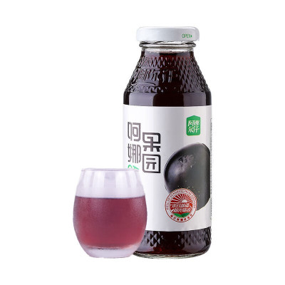 阿娜尔汗 果汁系列黑加仑汁260ml*10瓶