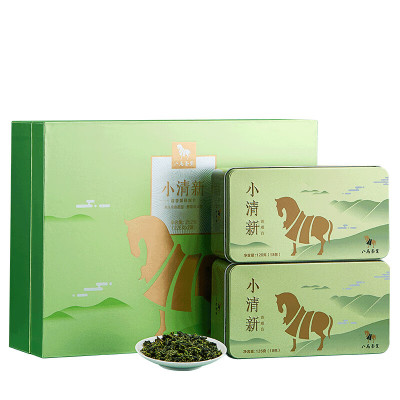 八马茶业 小清新1号 安溪铁观音 清香型 乌龙茶 送礼茶叶 252g