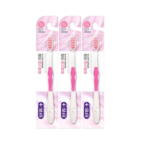 舒客 弹力护龈牙刷 3支装