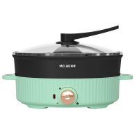 美菱 电热锅(不粘锅鸳鸯电火锅) 4L MT-LC4018