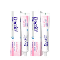 牙博士 除渍增白牙膏 220g*2支