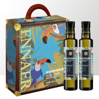 纳福汇 恩纳尔特级初榨橄榄油至臻经典礼盒500ml*2