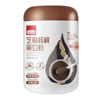 燕之坊 芝麻核桃黑豆粉代餐粉 速食饱腹食品黑芝麻糊 500g