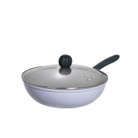 炊大皇匠紫系列麦饭石炒锅30cmJZ30CG