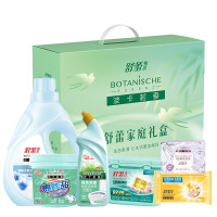舒蕾小苍兰清新净透六件套3.73kg 洗衣液洗衣凝珠洁厕液洗衣皂香皂爆炸盐