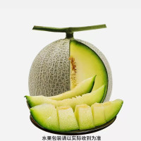 鲜知臻食海南网文蜜瓜2.5kg彩箱装两枚装哈密瓜甜