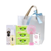 龙虎 清凉一夏-XQL250315001(花露水+湿巾+手持小风扇)/套