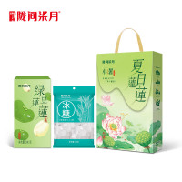 陇间柒月夏日莲莲·小暑500g 绿 豆 莲 莲300g+冰糖200g/箱
