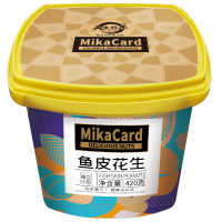 天生好果鱼皮花生420克(坚果桶)/桶