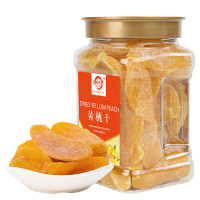 天生好果 黄桃干468克/罐