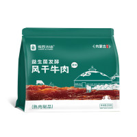 良西农场益生菌发酵风干牛肉原味228g/袋