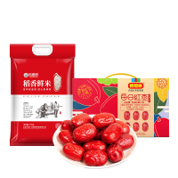 裕道府&好想你 稻香鲜米5kg+每日红枣(新疆红枣) 900g