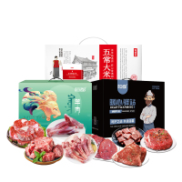 裕道府&恒都 五常大米(匠心系列) 5kg +羊韵臻品羊肉组合2kg+国产调理牛排A款 1220g/盒