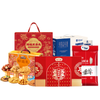 裕道府大米杂粮牛奶坚果零食红枣组合8.631kg+2L