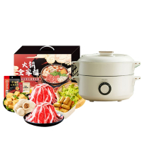 伯纳德 家庭火锅丸电火锅组合