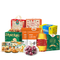 裕道府&胡姬花&双汇&泸溪河 粮油坚果熟食生鲜牛奶组合 17.82kg+7L