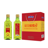 贝蒂斯双尖橄榄葵花油600ml*2瓶套装