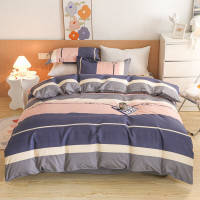 紫韵 ”流金岁月” 经典四件套(条纹) 200*230cm